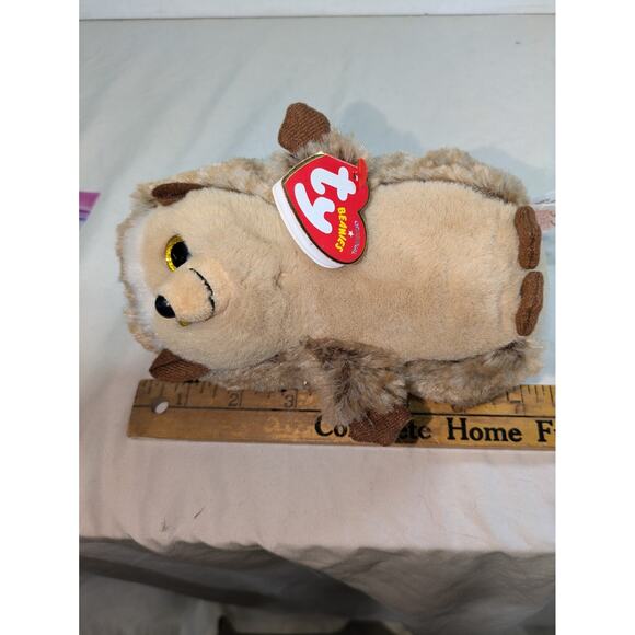 Ty Beanie Babies Ida Hedgehog Plush Stuffed Animal Toy Collectible 7" NWT Velvet - Picture 9 of 10